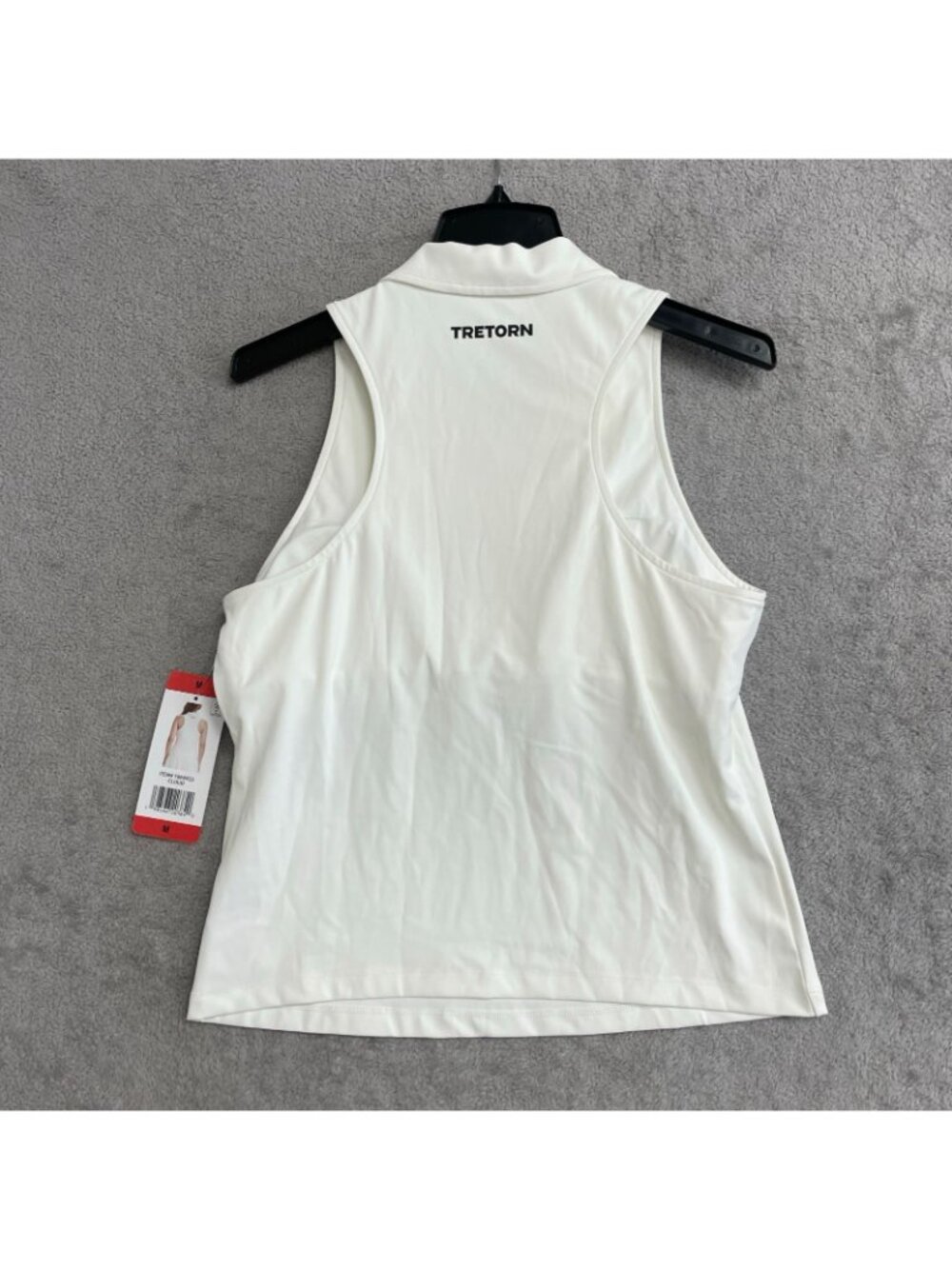 NWT Tretorn Women's M White Sleeveless Active Tenis Polo Tank Top  J1947 - Picture 5 of 14